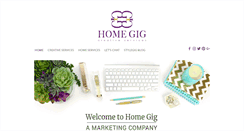 Desktop Screenshot of home-gig.com