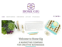 Tablet Screenshot of home-gig.com